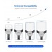 Держатель металлический для авто UGREEN LP130 Air Vent Mount Phone Holder серый (50564)