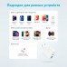 Зарядное устройство ANKER PowerPort 312 PowerIQ 2 выхода Type-C + USB белое