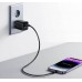 Блок питания - зарядное устройство ANKER PowerPort 323 PowerIQ 2 порта Type-C черное
