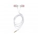 Наушники металлические HOCO M90 Delight wired 3.5mm белые