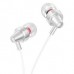 Наушники металлические HOCO M90 Delight wired 3.5mm белые