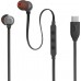 Наушники проводные JBL Harman TUNE 310C стерео гарнитура со штекером USB-C черная