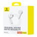 Наушники Baseus Bowie E13 True Wireless Earphones A00059701217-Z1 белые