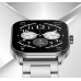Умные часы с металлическим ремешком Amazfit Pop 3S Metal Silver (Metallic Strap)
