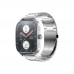 Умные часы с металлическим ремешком Amazfit Pop 3S Metal Silver (Metallic Strap)