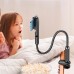 Держатель - гибкая штанга на зажиме HOCO HD4 Seaview mobile phone lazy holder черный