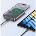 Внешний аккумулятор Ugreen PB561 Foldable Kickstand Magnetic Battery 10000mAh для iPhone 15 Pro 14 серый