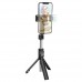 Штатив тринога для селфи и блогеров BOROFONE BY8 Magic Mirror Fill Light Live broadcast holder