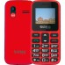 Телефон кнопочный Sigma Mobile Comfort 50 HIT красный