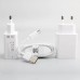 Комплект быстрой зарядки для телефона Xiaomi 18W блок и кабель USB - USB-C