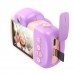ФОТО камера детская HOCO DV201 Dual lens children camera розовая