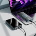 Внешний аккумулятор - портативная батарея зарядное Hoco Q30A 20000mAh 130W черная