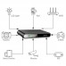 Источник бесперебойного питания для роутеров Hoco DB63 Portable DC UPS 5 / 9 / 12V 10000 mAh черный