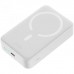 Универсальная мобильная батарея Baseus Magnetic Mini 20000 mAh беспроводная зарядка (PPCX100102) белая