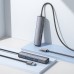 Хаб Адаптер BOROFONE DH12 Smart 4-in-1 converter (USB to USB3.0*4) кабель 1.2 метра