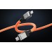 Кабель Baseus CoolPlay Series Type-C to iPhone 20W 1 m (CAKW000007) оранжевый