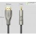 Кабель HDMI 2.0 - HDMI 2.0 - Ugreen HD131 Carbon Fiber Zinc Alloy 1 метр (50106)