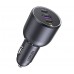 Автозарядка UGREEN EC705 130W 3xUSB (2xUSB-C+USB-A) черная