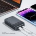 Универсальная мобильная батарея - внешний акб XO PR232 10000 mAh PD 30W + PPS 33W черный