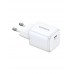 Зарядное устройство - адаптер питания UGREEN CD318 Nexode 20W USB-C PD GaN Fast Charger белый