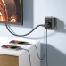 Адаптер зарядный - блок питания UGREEN CD314 30W Outlet Extender 3 выхода (2A1C)