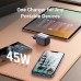 Блок питания - зарядное устройство UGREEN CD294 Nexode 45W Charger серое (90573)