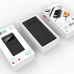 Внешний аккумулятор Power bank XO PR124 40000 мАч с быстрой зарядкой и фонариком черный