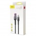 Кабель двусторонний усиленный Baseus USB -Type-C 40W (CATKLF-PG1) 1 метр