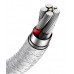 Кабель с металлическими коннекторами Baseus Cafule USB - Type-C 66W 1 метр (CAKF000102) белый