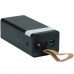 Портативный акумулятор - универсальная батарея XO PR130 40000 mAh 22.5W черная