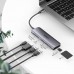 Порт-репликатор (хаб) Ugreen 70411 6-in-1 док-станция HDMI 2*USB3.0 TF PD 100W