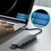 Порт-репликатор (хаб) Ugreen 70411 6-in-1 док-станция HDMI 2*USB3.0 TF PD 100W