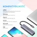 Порт-репликатор (хаб) Ugreen 70411 6-in-1 док-станция HDMI 2*USB3.0 TF PD 100W