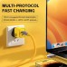 Блок зарядный - адаптер питания 3 порта Home Charger 40W GaN 2 PD Veron TC-35