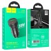 Автомобильное зарядное - адаптер быстрой зарядки HOCO Z49B Level 2 port car charger 38W черный