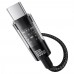 Кабель Baseus Gem Series USB - Type-C 2 метра 100W P10373002111-01 черный