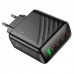 Сетевой адаптер питания - зарядное HOCO CS27A Supply charger 67W 4 порта черное