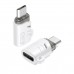 Адаптер переходник XO NB256B USB-A female to Type-c male