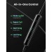 Наушники проводные для iPhone - UGREEN EP103 In-Ear Earphones Lightning Connector (30631) черные