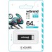 Флеш накопитель Wibrand Chameleon 64 Gb черный