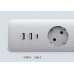 Удлинитель - зарядное устройство UGREEN CD286 30W 3 AC Power Strip with Master Switch (25357)