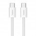 Кабель Baseus Superior Series2 Fast Charging Cable Type-C to Type-C 100W 1м P10365200211-03 белый