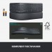 Клавиатура беспроводная Logitech Ergo K860 Bluetooth / Wireless UA черная