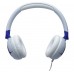 Детские наушники проводные JBL Junior 320 (JBLJR320BLU) голубые