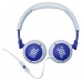 Детские наушники проводные JBL Junior 320 (JBLJR320BLU) голубые