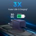 Зарядный адаптер - блок Baseus GaN 5S Fast Charger 30W P10162504523-00 фиолетовый