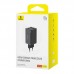 Сетевое зарядное устройство Baseus GaN6 Pro Fast Charger 2C + 2U 65W (P10162701113-00) черное
