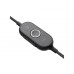 Проводная стерео гарнитура Logitech Zone Wired USB + Type-C (981-000870) черная