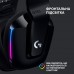 Беспроводная игровая гарнитура с подсветкой Logitech G733 Wireless LIGHTSPEED RGB (981-000864) черная