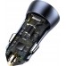 Адаптер быстрой зарядки 2 выхода A + C Baseus Golden Contactor Pro 40W (CCJD-0G) серое